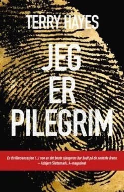 Omslag: "Jeg er Pilegrim" av Terry Hayes